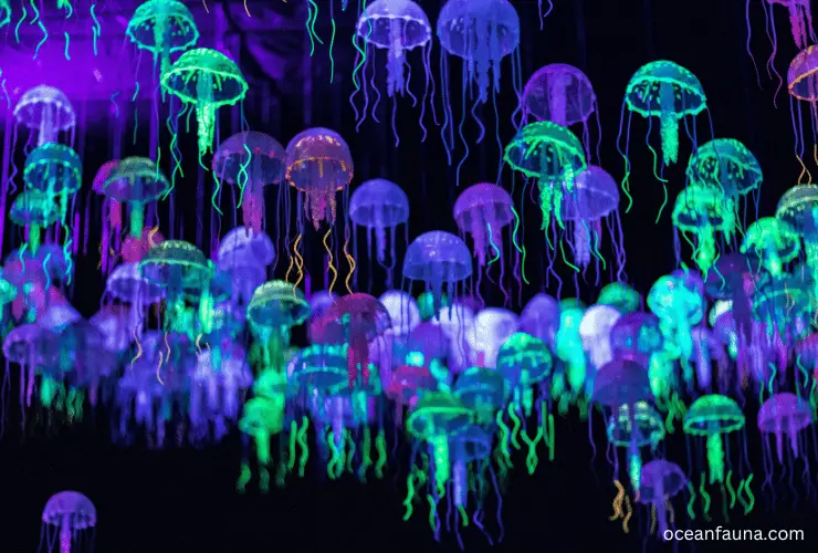 colorfull jellyfish